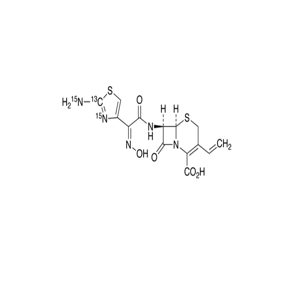 Cefdinir, C₁₄H₁₃N₅O₅S₂ Formula, Cefdinir standards, Vivan Life Sciences