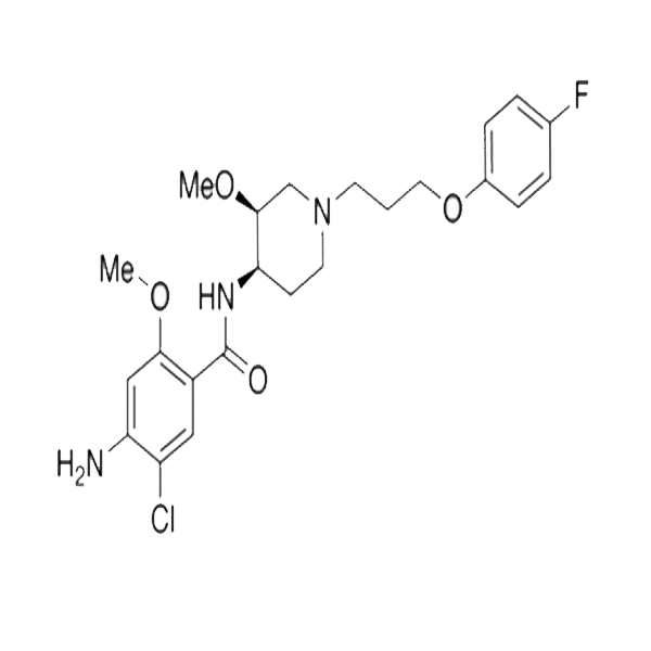 Cisapride, C₂₃H₂₉ClFN₃O₄ Formula, Cisapride standards, Vivan Life Sciences