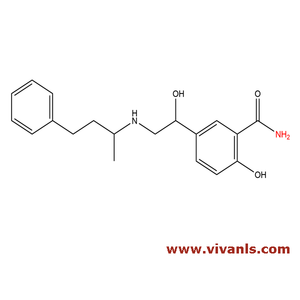 Labetalol (hydrochloride) (AH 5158A, Normodyne, NSC 290312, SCH 15719W,  Trandate, CAS Number: 32780-64-6)